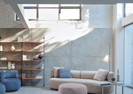 Торшер модель K-LUX Floor Lamp - Grey от фабрики Kartell
