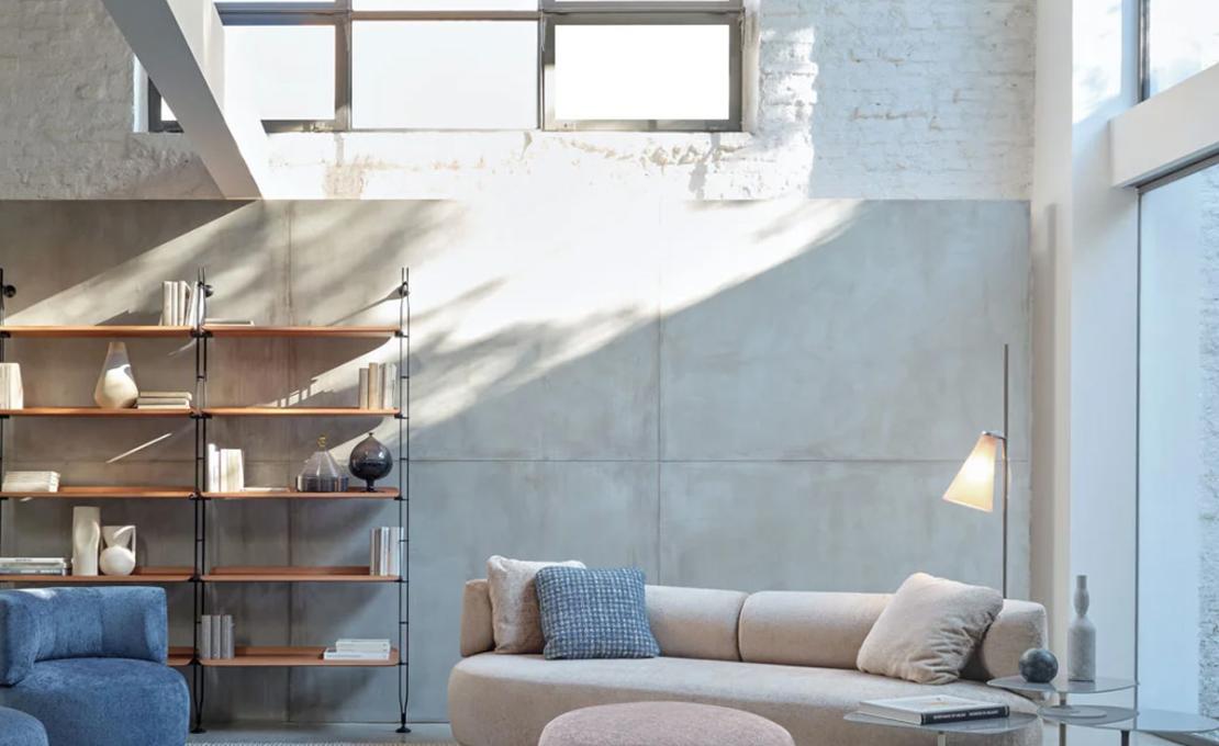 Торшер модель K-LUX Floor Lamp - Grey от фабрики Kartell