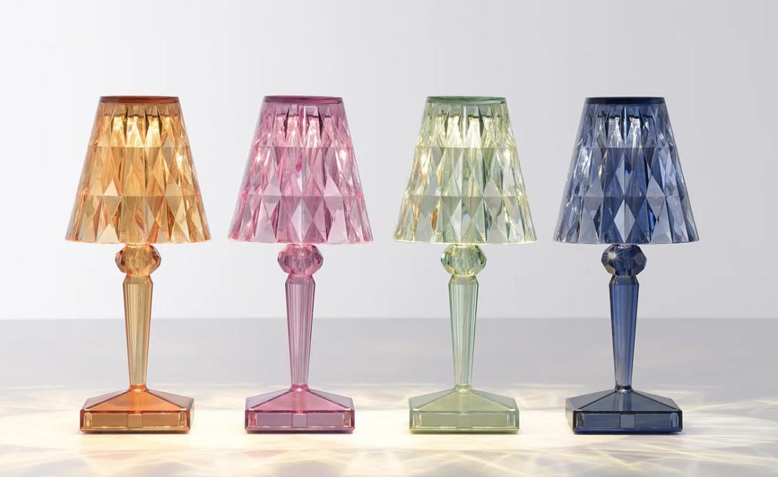 Настольная лампа модель Battery New Colors - Portable Table Lamp от фабрики Kartell