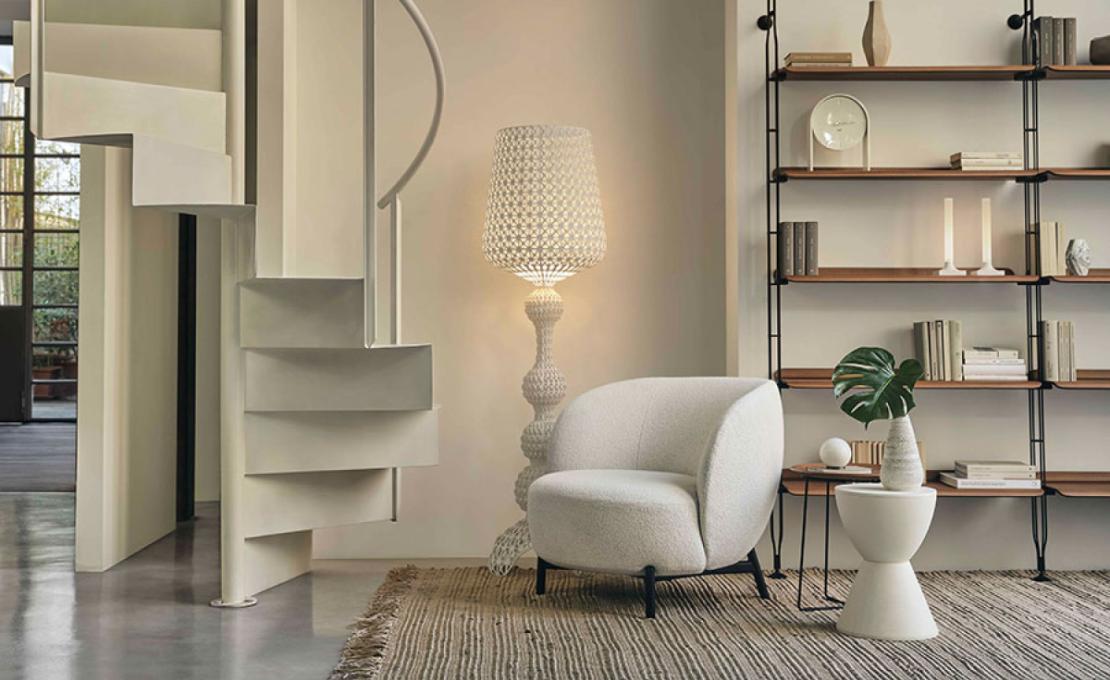 Торшер модель Kabuki Floor Lamp от фабрики Kartell