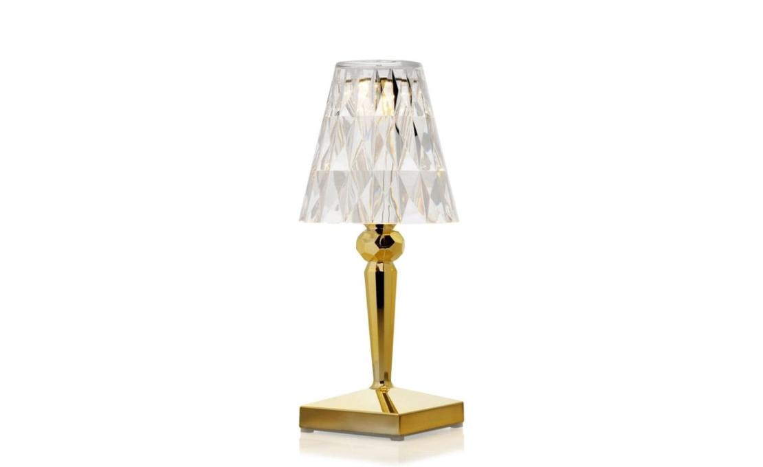Настольная лампа модель Battery Metallizzata Lampada da Tavolo от фабрики Kartell