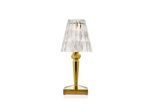 Настольная лампа модель Battery Metallizzata Lampada da Tavolo от фабрики Kartell