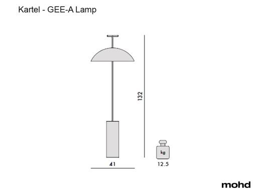 Торшер модель Geen-A Floor Lamp от фабрики Kartell