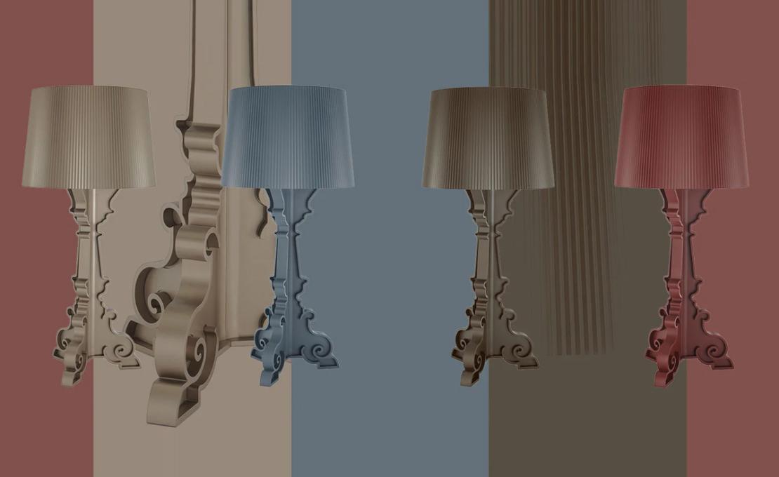 Настольная лампа модель Bourgie XMas Table Lamp - Limited Edition от фабрики Kartell