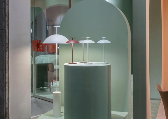 Настольная лампа модель Mini Geen-a Table Lamp - Battery от фабрики Kartell