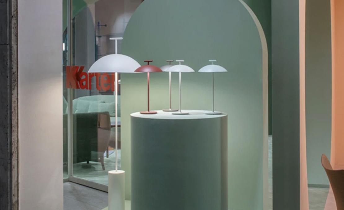Настольная лампа модель Mini Geen-a Table Lamp - Battery от фабрики Kartell