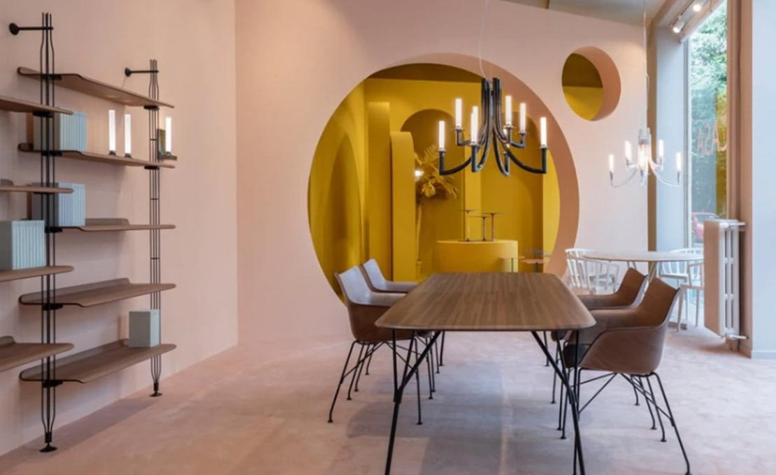Настольная лампа модель Goodnight Battery Table Lamp от фабрики Kartell