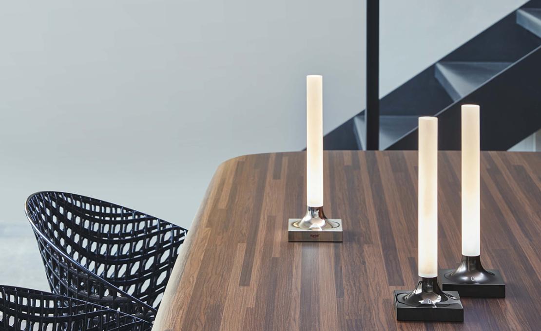 Настольная лампа модель Goodnight Battery Table Lamp от фабрики Kartell