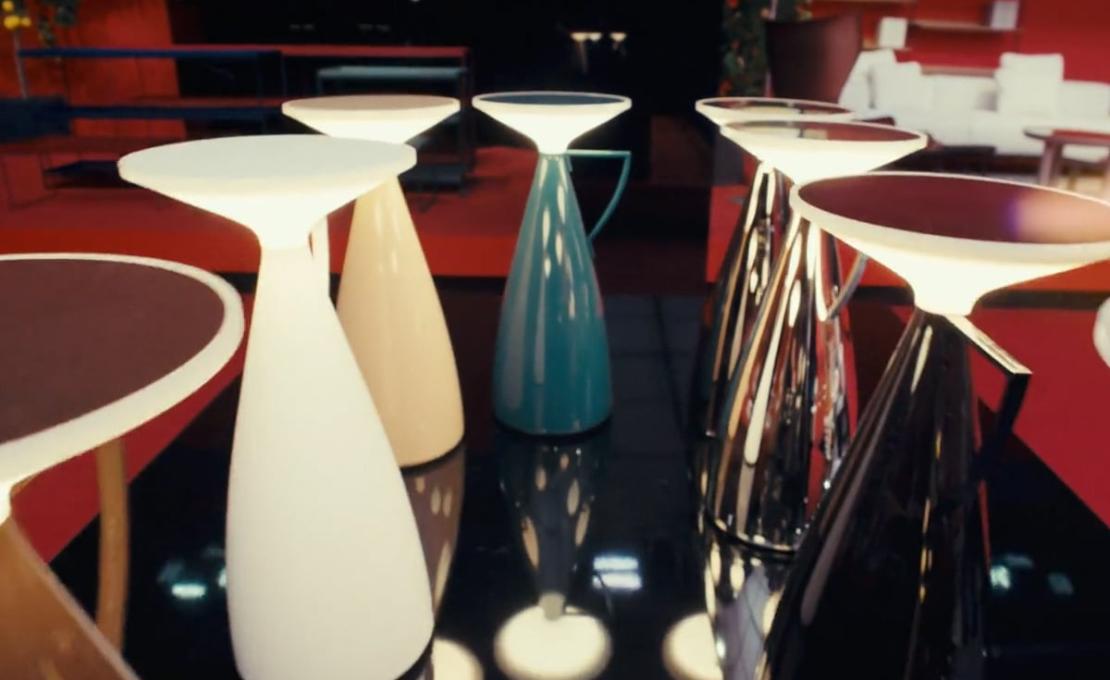 Настольная лампа модель Camomille Table Lamp - Portable от фабрики Kartell