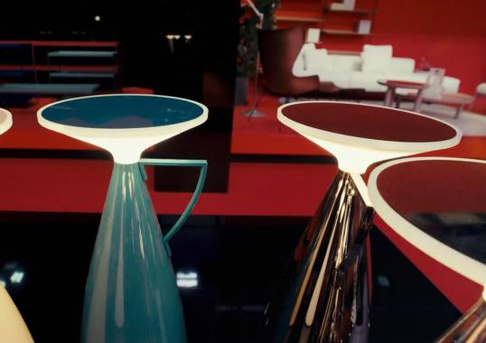 Настольная лампа модель Camomille Table Lamp - Portable от фабрики Kartell