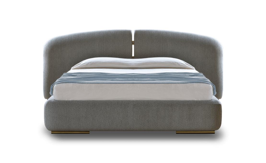 Двуспальная кровать модель HYDE PARK фабрики Monography - дизайн Bernhardt & Vella