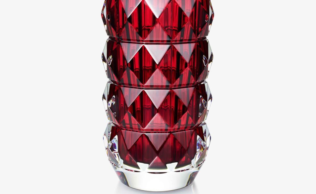 Ваза модель Louxor Round Vase M фабрики Baccarat - дизайн Thomas Bastide