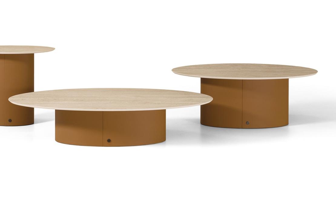 Журнальный стол модель cuff фабрики Cierre 1972 - дизайн Bernhardt&Vella