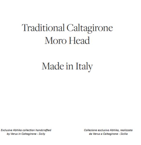 Traditional Caltagirone Moro Head