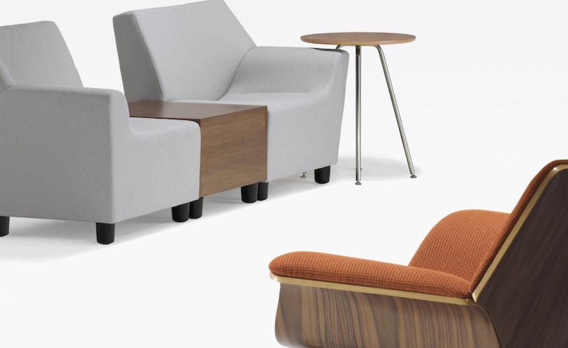 Кресло модель Swoop Lounge Chair от фабрики Herman Miller