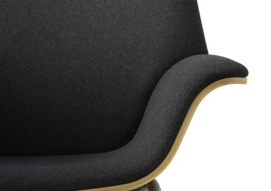 Кресло модель Swoop Lounge Chair от фабрики Herman Miller