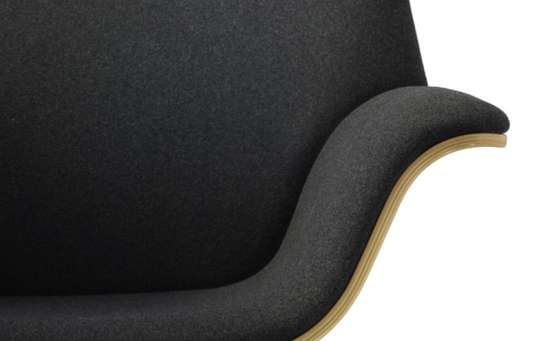 Кресло модель Swoop Lounge Chair от фабрики Herman Miller