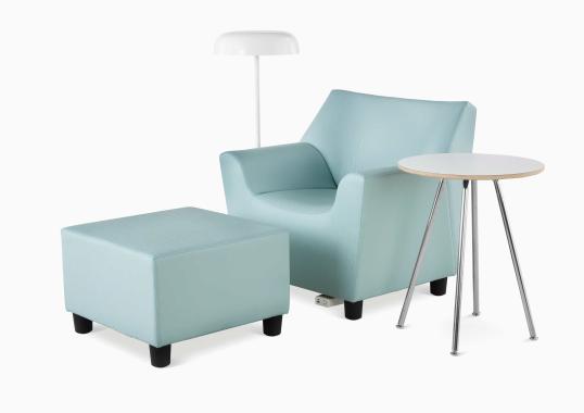 Кресло модель Swoop Lounge Chair от фабрики Herman Miller