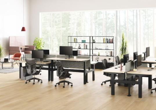Письменный стол модель Nevi Link Desk от фабрики Herman Miller