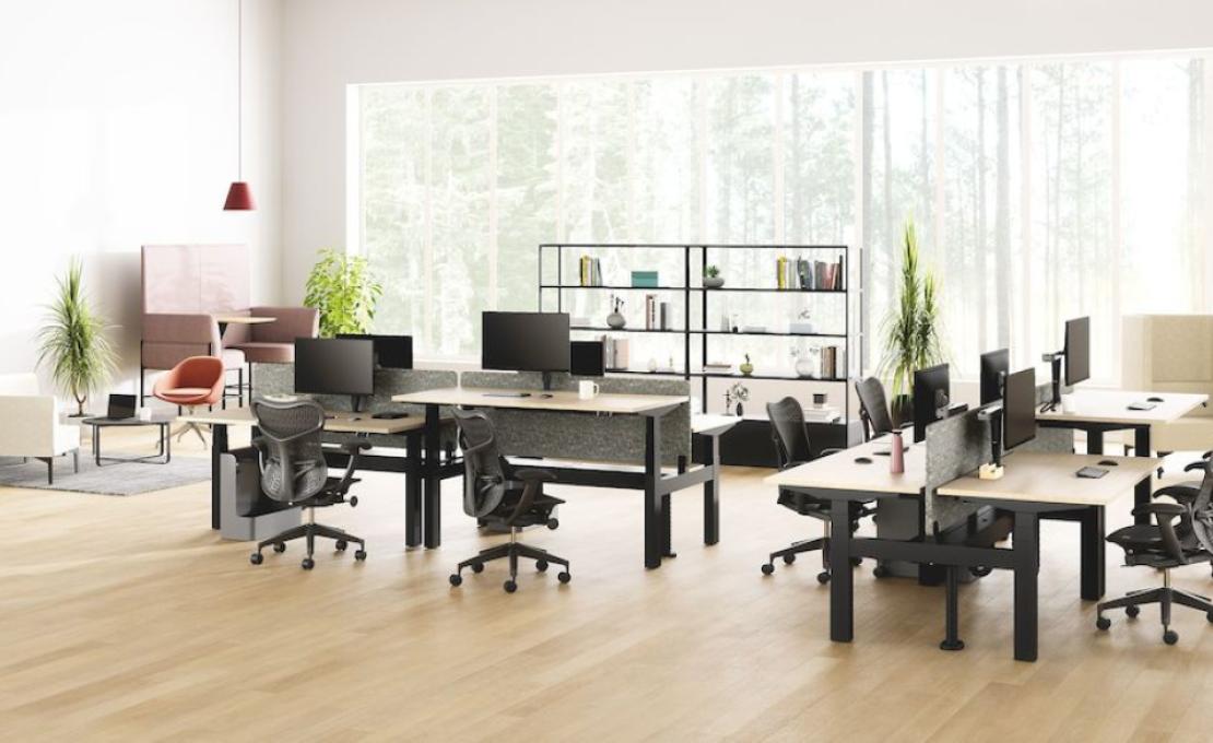 Письменный стол модель Nevi Link Desk от фабрики Herman Miller
