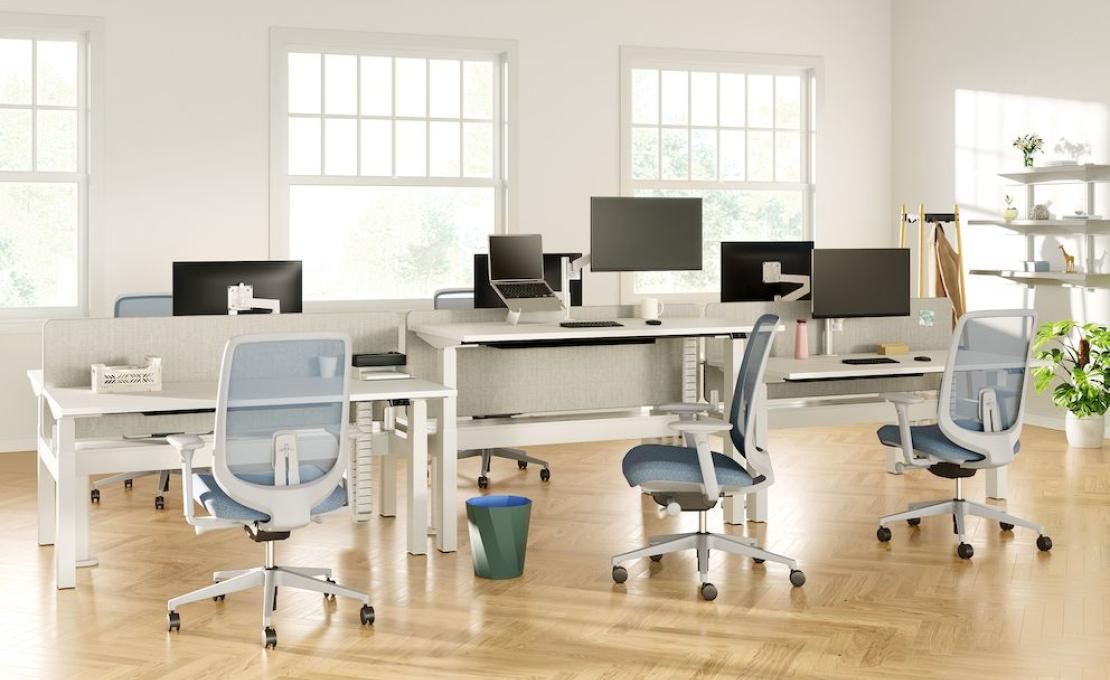 Письменный стол модель Nevi Link Desk от фабрики Herman Miller