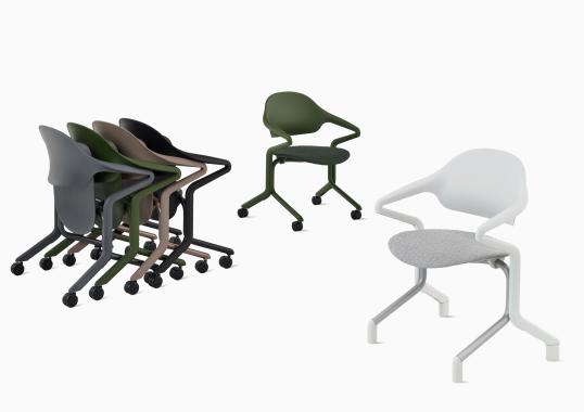 Стул Fuld Stackable Chair от Herman Miller image 3