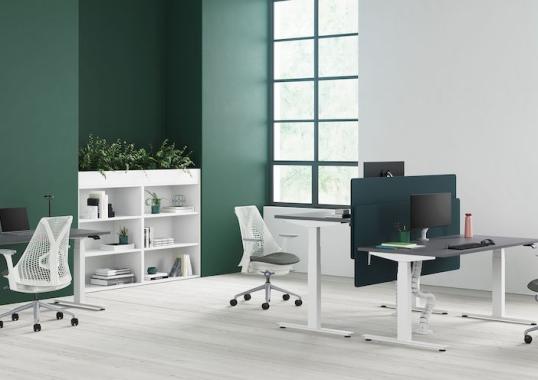 Письменный стол модель Nevi Sit-Stand Desk от фабрики Herman Miller