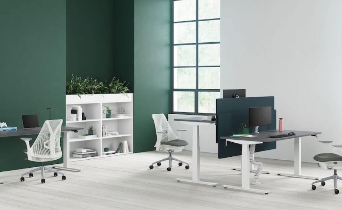 Письменный стол модель Nevi Sit-Stand Desk от фабрики Herman Miller