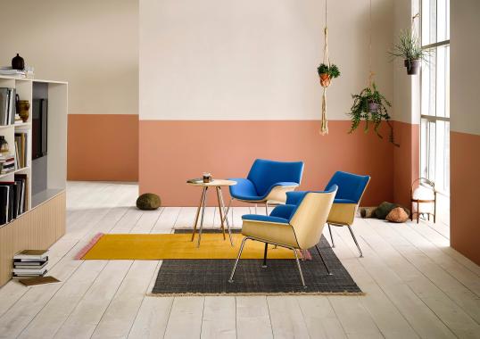 Кресло модель Swoop Lounge Chair от фабрики Herman Miller