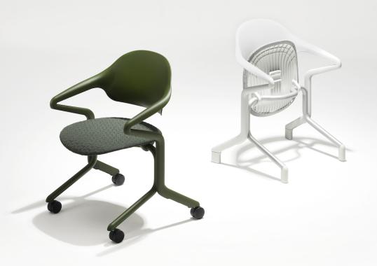 Стул модель Fuld Stackable Chair от фабрики Herman Miller
