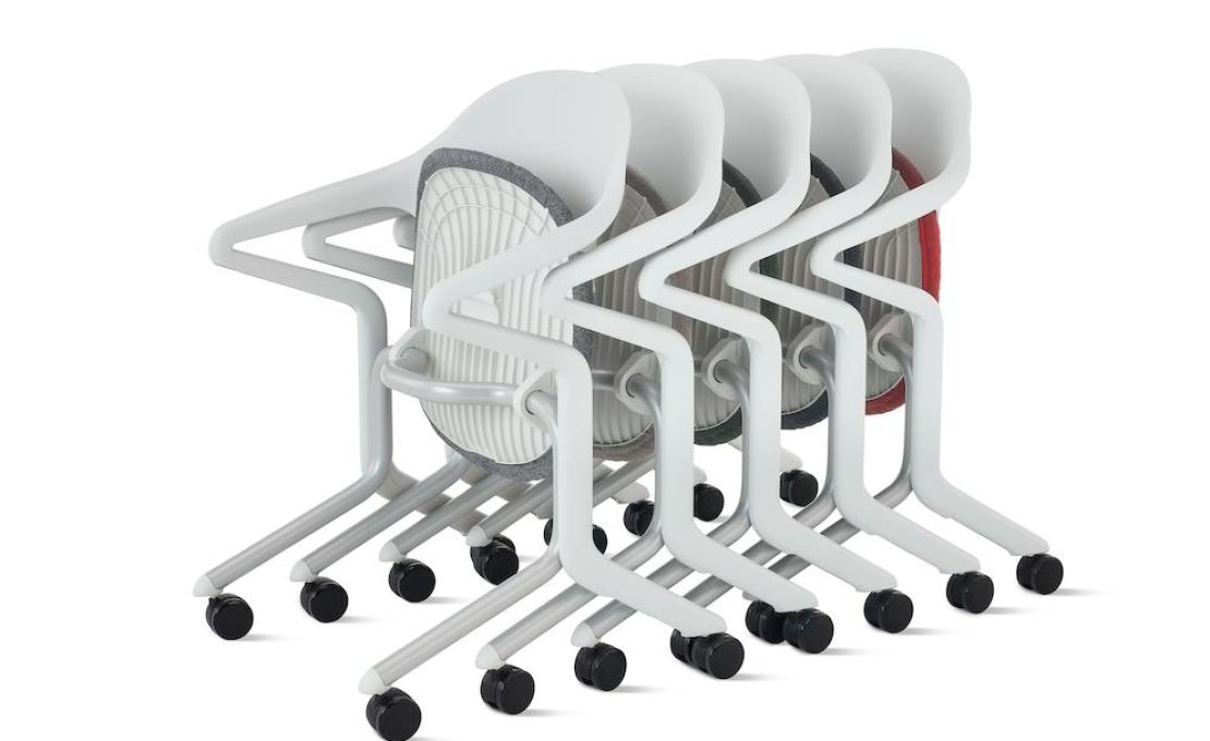 Стул модель Fuld Stackable Chair от фабрики Herman Miller