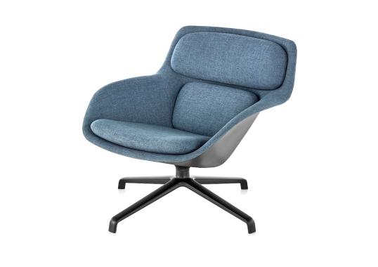 Кресло Striad Lounge Chair and Ottoman от Herman Miller image 2