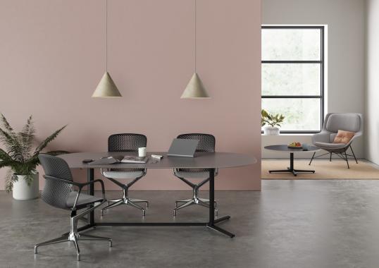 Кресло Striad Lounge Chair and Ottoman от Herman Miller image 3