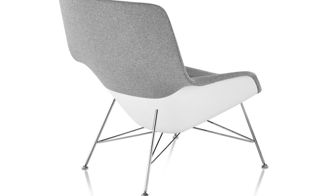 Кресло модель Striad Lounge Chair and Ottoman от фабрики Herman Miller
