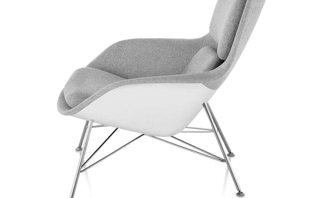 Кресло модель Striad Lounge Chair and Ottoman от фабрики Herman Miller