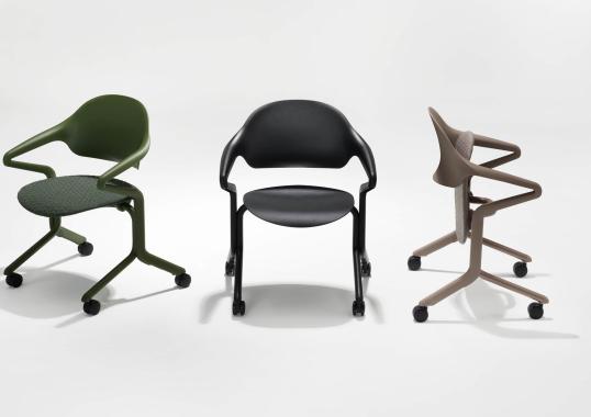 Стул модель Fuld Stackable Chair от фабрики Herman Miller