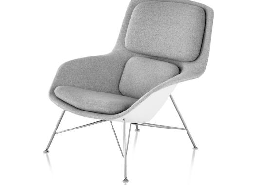 Кресло модель Striad Lounge Chair and Ottoman от фабрики Herman Miller