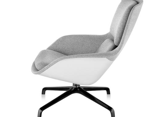 Кресло модель Striad Lounge Chair and Ottoman от фабрики Herman Miller