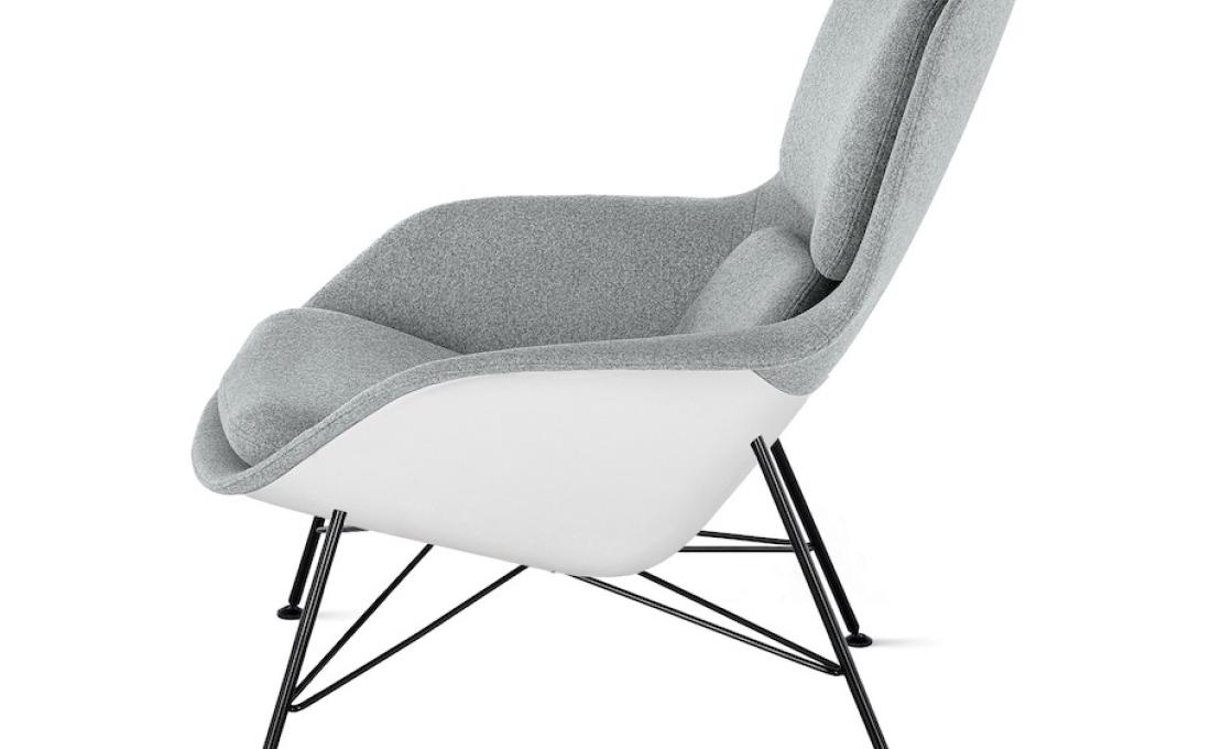 Кресло модель Striad Lounge Chair and Ottoman от фабрики Herman Miller