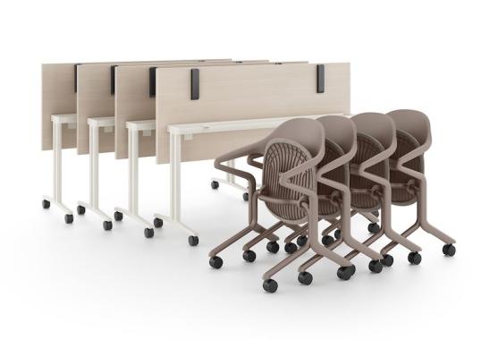 Стул модель Fuld Stackable Chair от фабрики Herman Miller