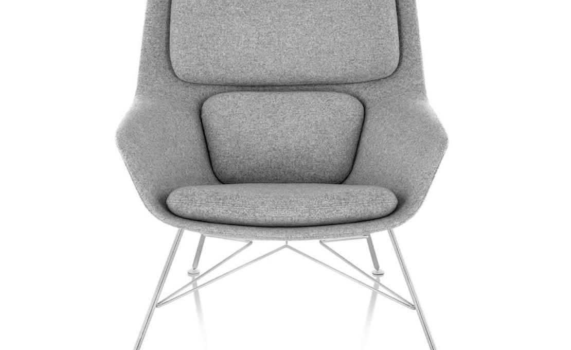 Кресло модель Striad Lounge Chair and Ottoman от фабрики Herman Miller