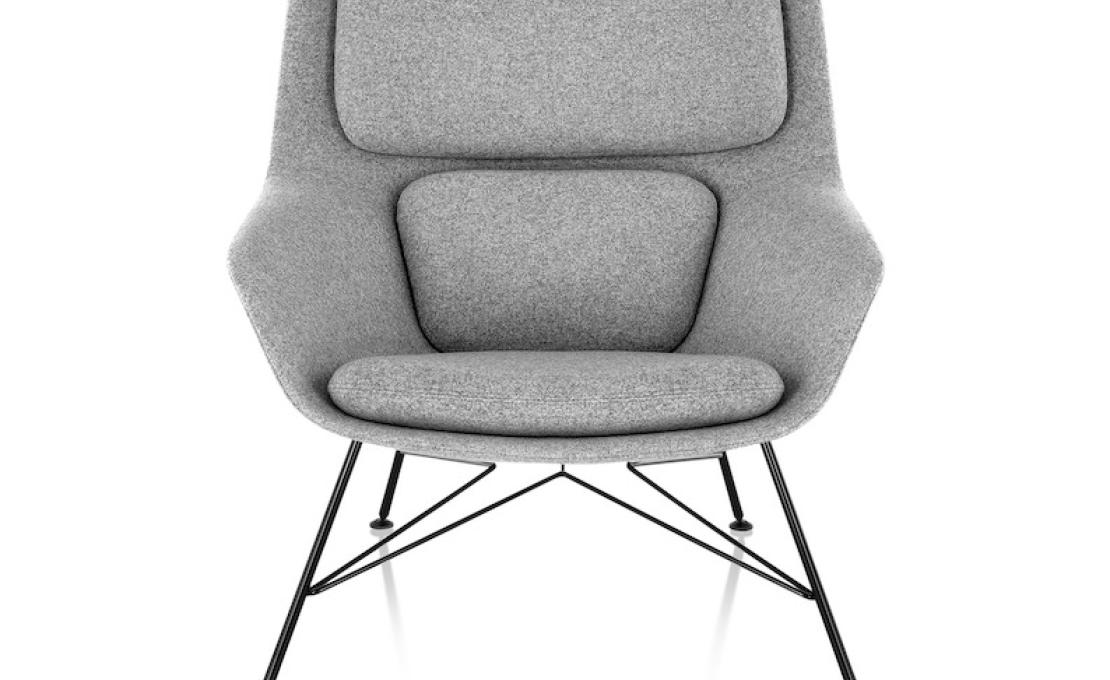 Кресло модель Striad Lounge Chair and Ottoman от фабрики Herman Miller