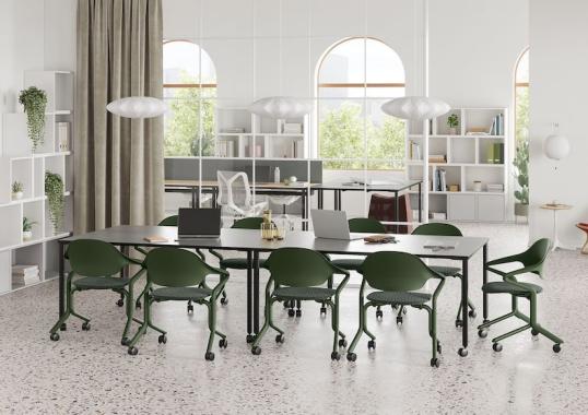 Стул модель Fuld Stackable Chair от фабрики Herman Miller