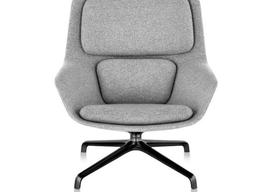 Кресло модель Striad Lounge Chair and Ottoman от фабрики Herman Miller