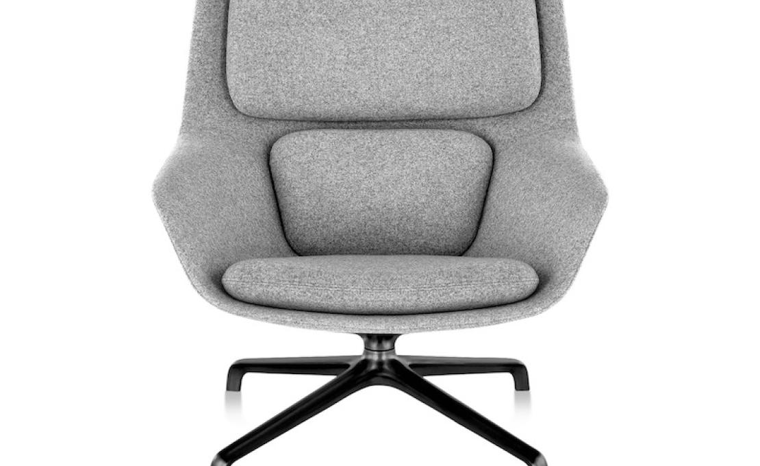 Кресло модель Striad Lounge Chair and Ottoman от фабрики Herman Miller
