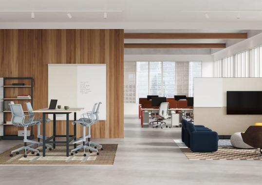 Диван модель Striad Sofa от фабрики Herman Miller