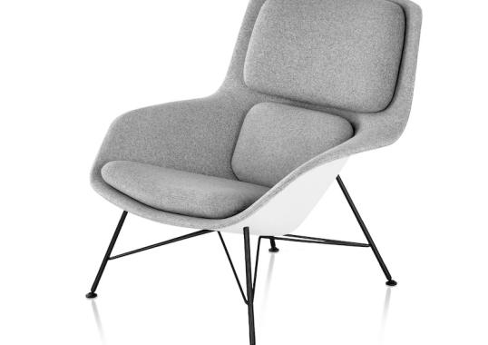 Кресло модель Striad Lounge Chair and Ottoman от фабрики Herman Miller