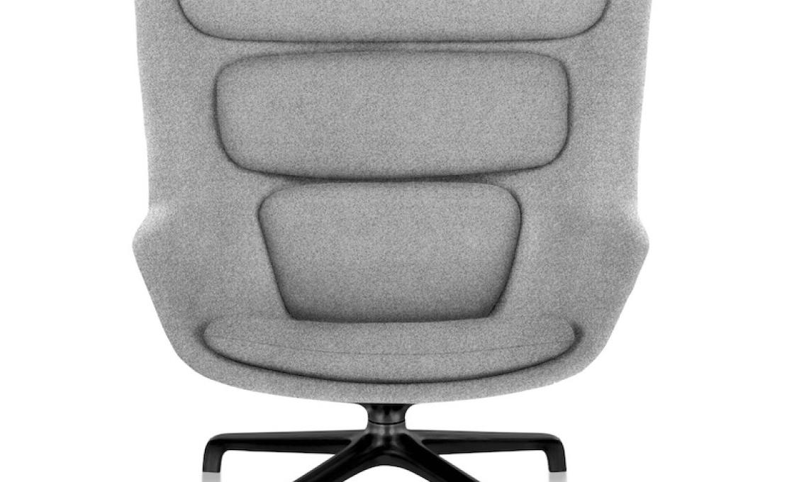 Кресло модель Striad Lounge Chair and Ottoman от фабрики Herman Miller