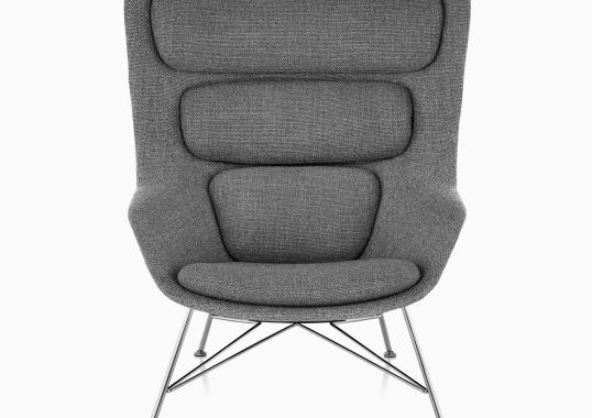 Кресло модель Striad Lounge Chair and Ottoman от фабрики Herman Miller