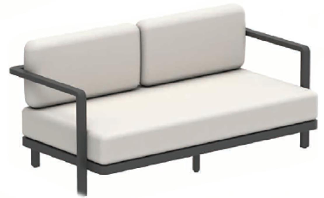 Уличный диван от фабрики Royal Botania модель ALURA-SOFA